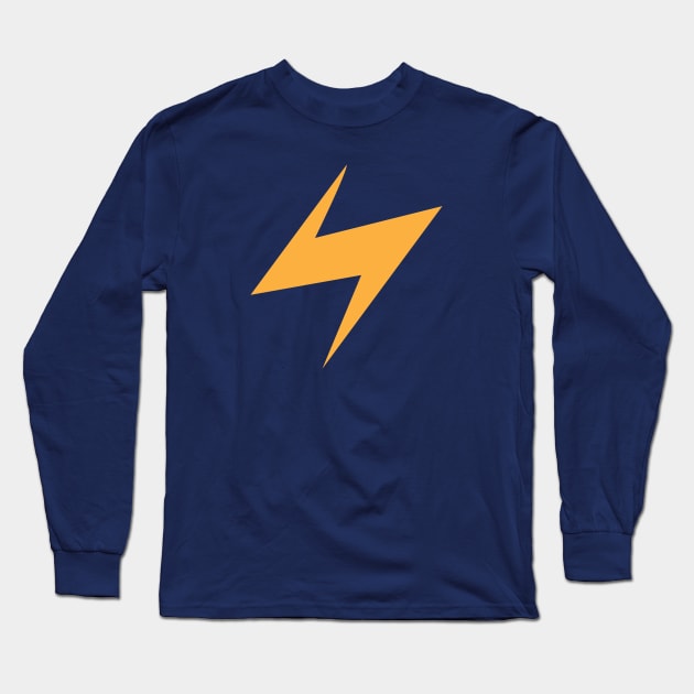 Static Shock Long Sleeve T-Shirt by Ryan